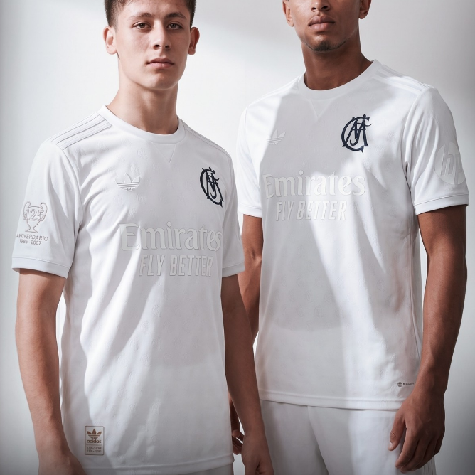 2026-27 Real Madrid White 125th Anniversary Soccer Jersey Shirt